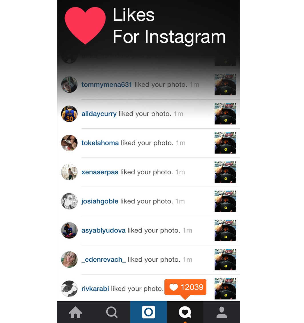 приложение likes for instagram для накрутки лайков.