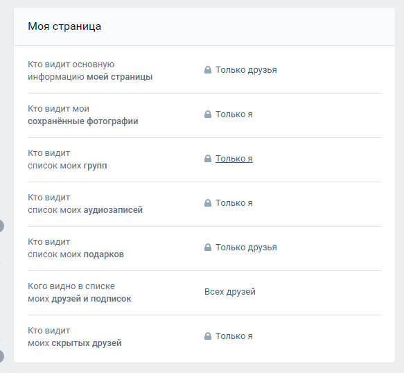 Приватность страницы ВК: скрываем, открываем и другие фишки